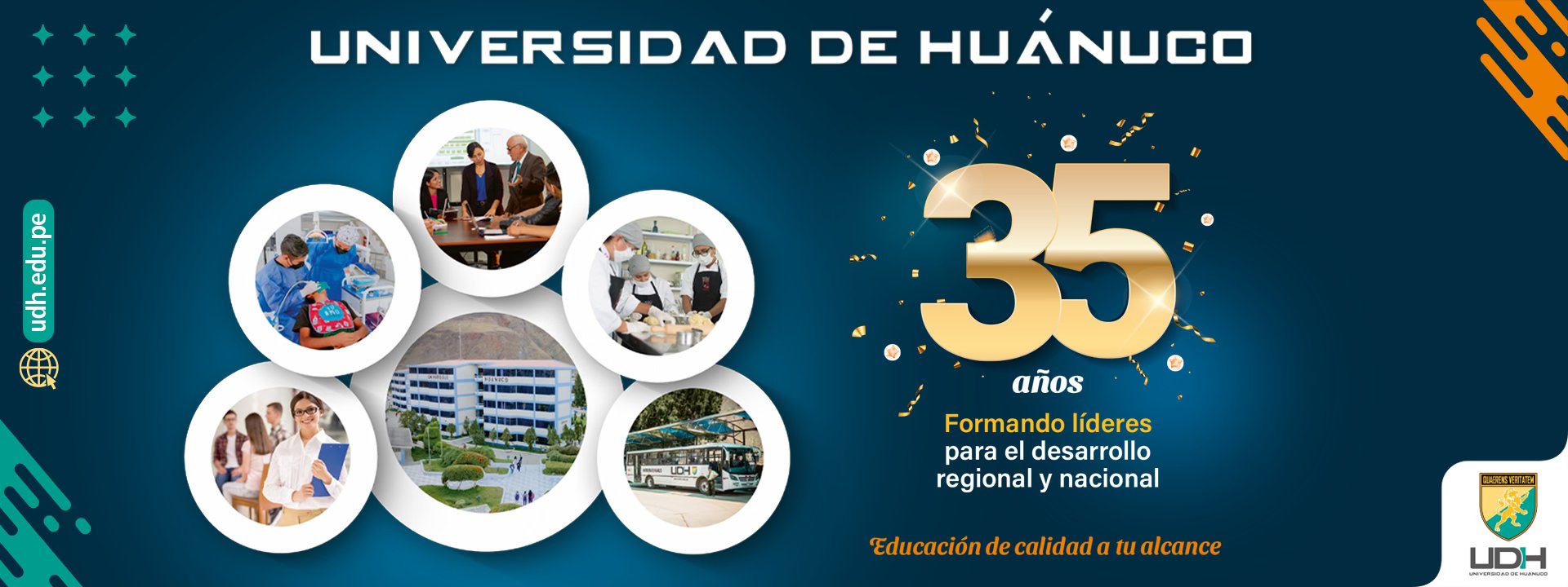 ¡Feliz 35 Aniversario, UDH!